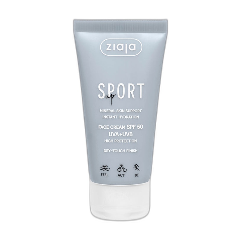 КРЕМ ДЛЯ ЛИЦА ZIAJA SPORT SPF 50+ 50МЛ