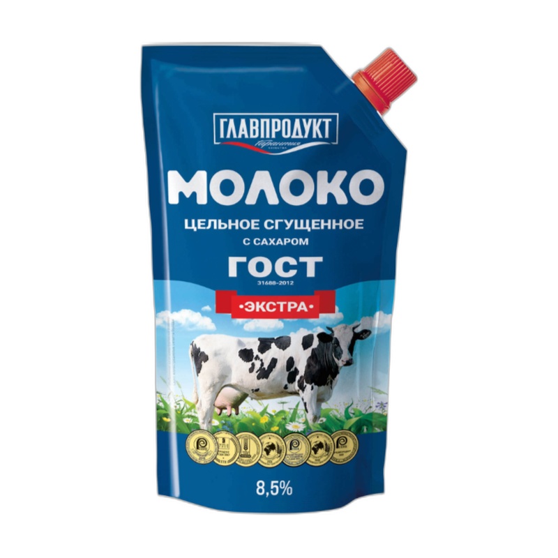 МОЛОКО СГУЩЕННОЕ ГЛАВПРОДУКТ ВАРЕНОЕ 270Г Д/П