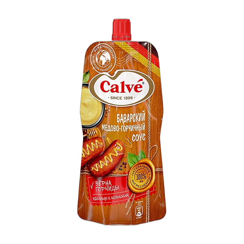 СОУС CALVE МЕДОВО-ГОРЧИЧНЫЙ 230Г Д/П