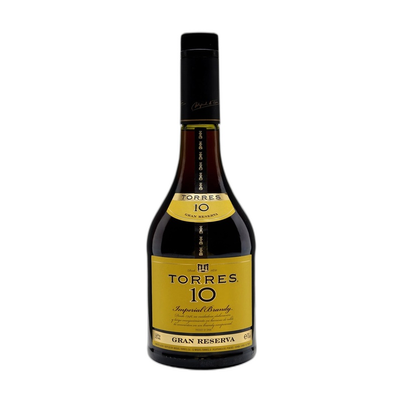 БРЕНДИ TORRES 10 YO 38% 0,5Л