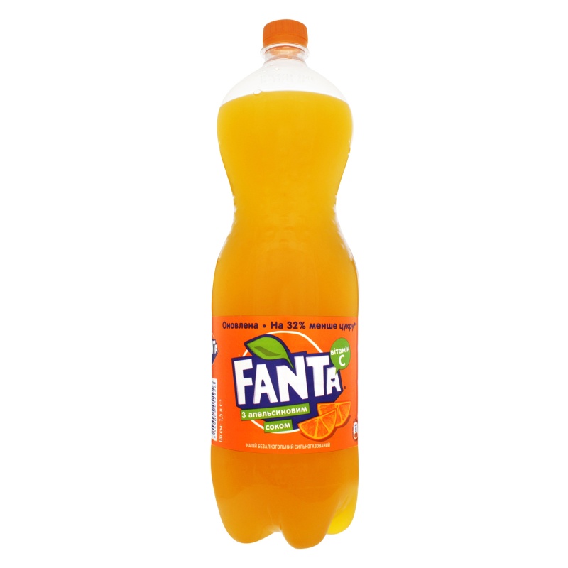 НАПИТОК ГАЗИРОВАННЫЙ FANTA АПЕЛЬСИН 1,5Л ПЭТ