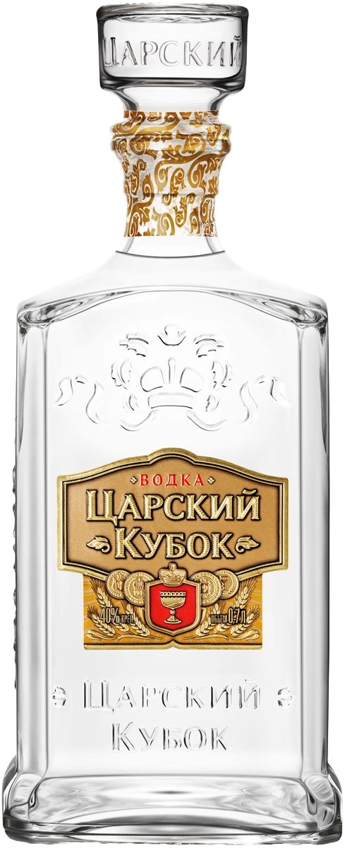ВОДКА ЦАРСКИЙ КУБОК 40% 0,7Л