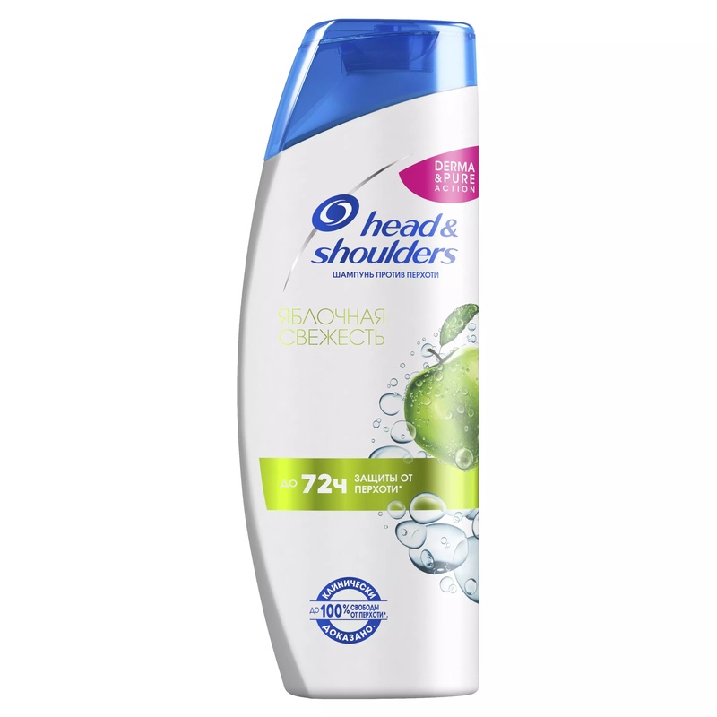 ШАМПУНЬ HEAD&SHOULDERS ПРОТИВ ПЕРХОТИ ЯБЛОЧНАЯ СВЕЖЕСТЬ 200МЛ