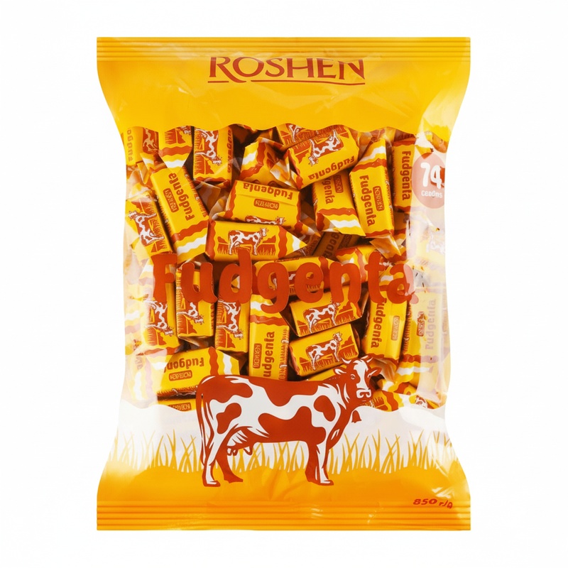 КОНФЕТЫ ROSHEN FUDGENTA ВЕС