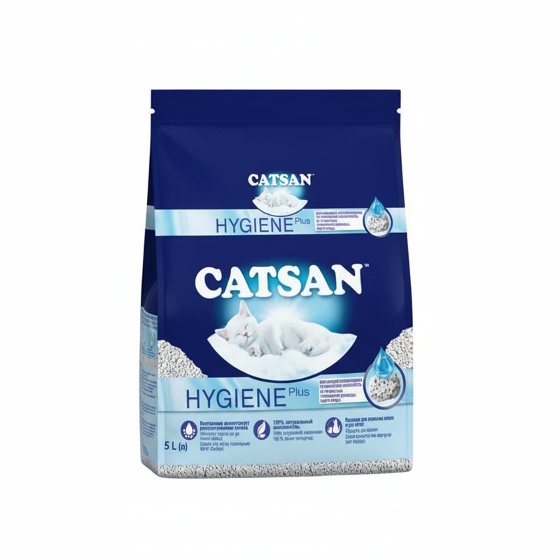 НАПОЛНИТЕЛЬ CATSAN ГИГИЕНИЧЕСКИЙ 5Л П/П
