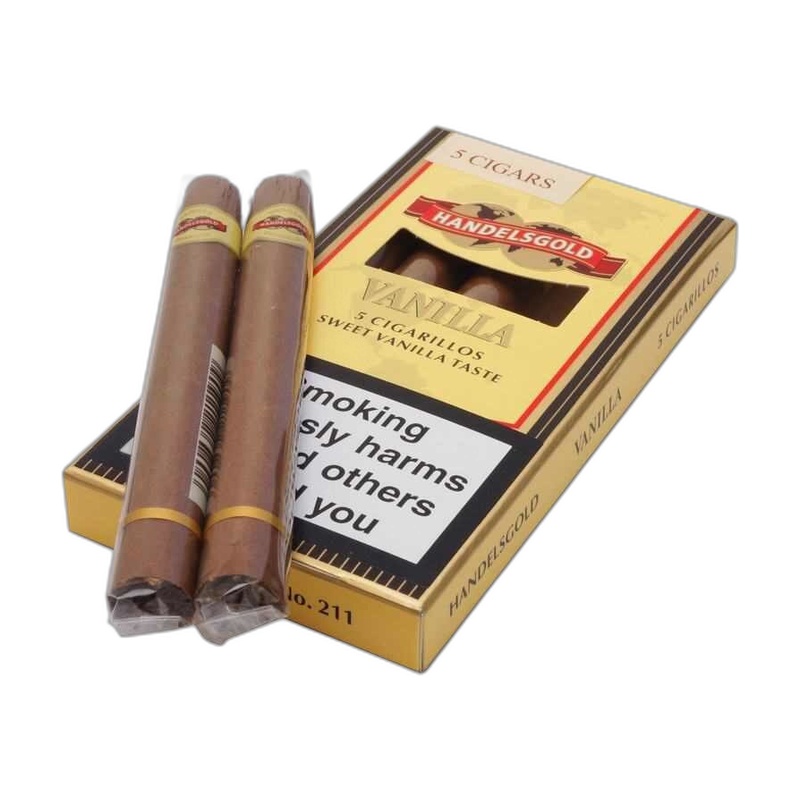 СИГАРИЛЛЫ HANDELSGOLD VANILLA BLOND 5ШТ