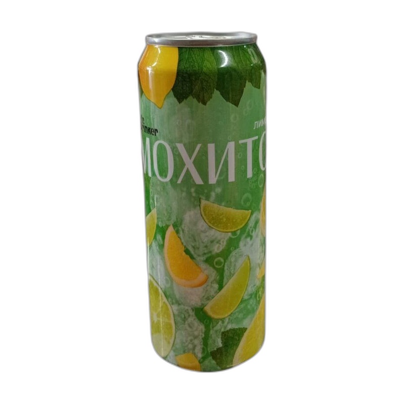 НАПИТОК ГАЗИРОВАННЫЙ MR.DRINKER МОХИТО ЛИМОН 0,45Л Ж/Б
