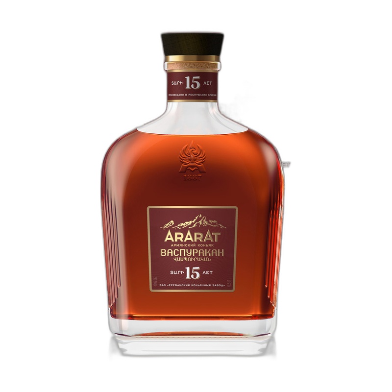 КОНЬЯК ARARAT VASPURAKAN 15 YO 40% 0,7Л