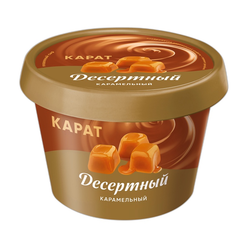 СЫР ПЛАВЛЕНЫЙ КАРАТ КАРАМЕЛЬ 30% 230Г