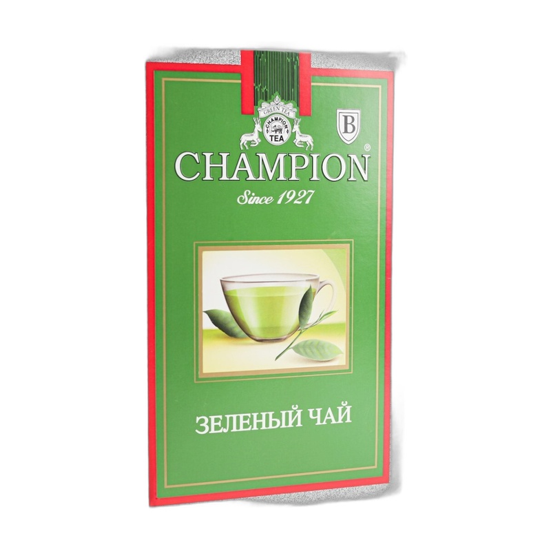 ЧАЙ ЗЕЛЕНЫЙ CHAMPION ЛИСТОВОЙ 200Г