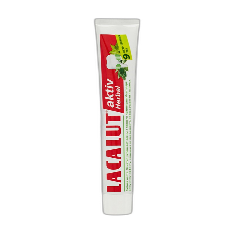 ПАСТА ЗУБНАЯ LACALUT AKTIV HERBAL 75МЛ