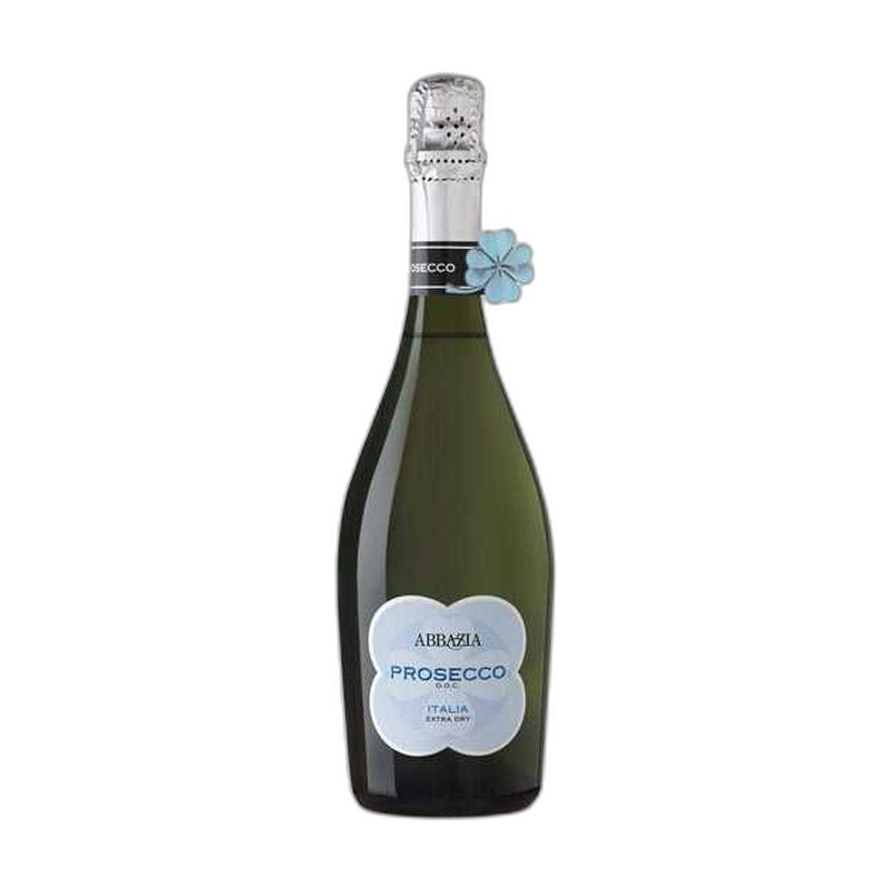 ВИНО ИГРИСТОЕ ABBAZIA PROSECCO БЕЛОЕ ПОЛУСУХОЕ 11% 0,75Л ИТАЛИЯ