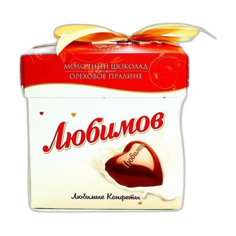 КОНФЕТЫ MILLENNIUM ЛЮБИМОВ ОРЕХ ПРАЛИНЕ 208Г