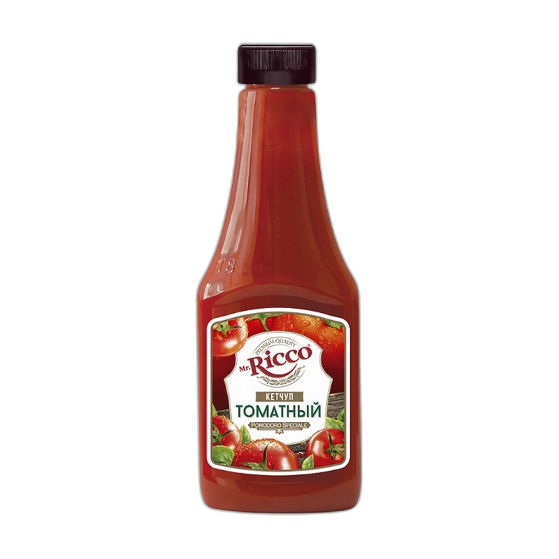 КЕТЧУП MR.RICCO POMODORO SPECIALE ТОМАТНЫЙ 800Г ПЭТ