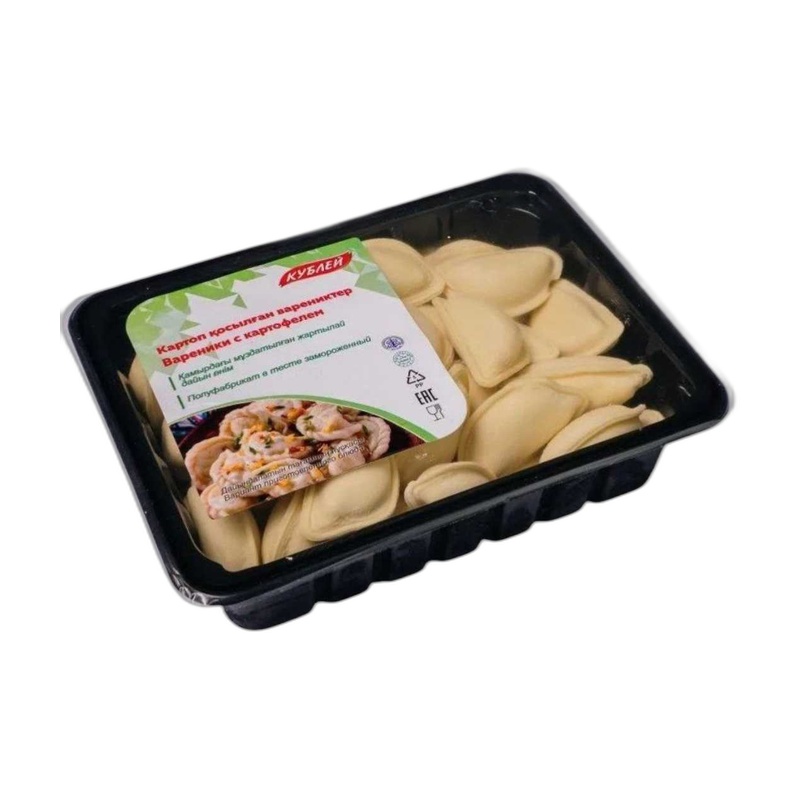 ВАРЕНИКИ С КАРТОФЕЛЕМ КУБЛЕЙ 450Г ЗАМ