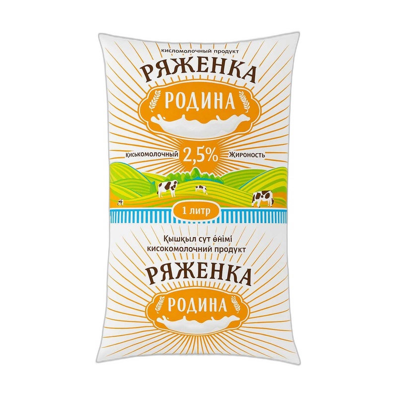РЯЖЕНКА РОДИНА 2,5% 1Л Ф/П