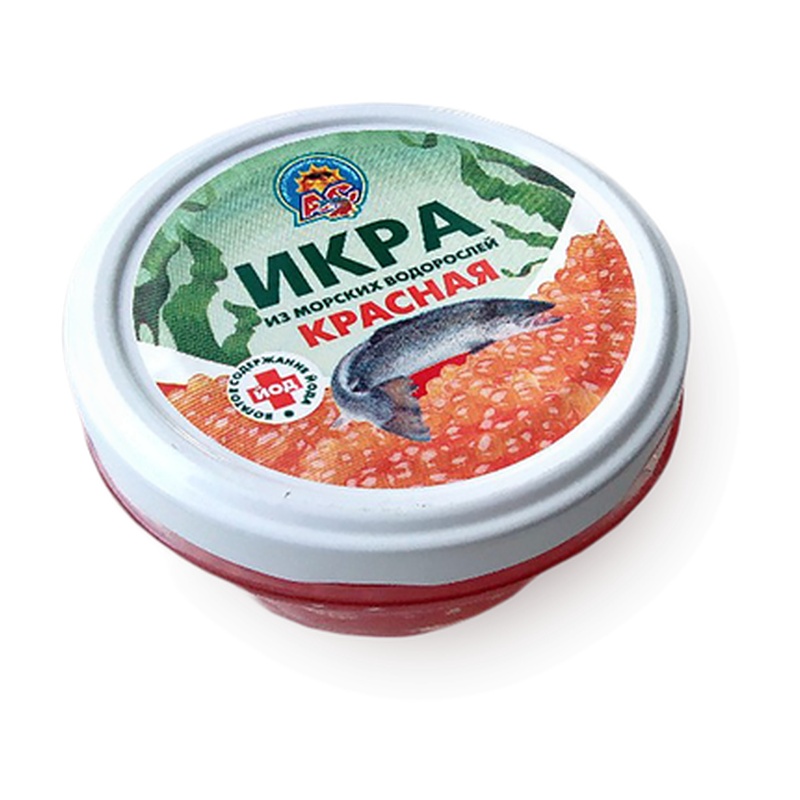 ИКРА АС КРАСНАЯ АЛЬГИНОВАЯ 113Г С/Б