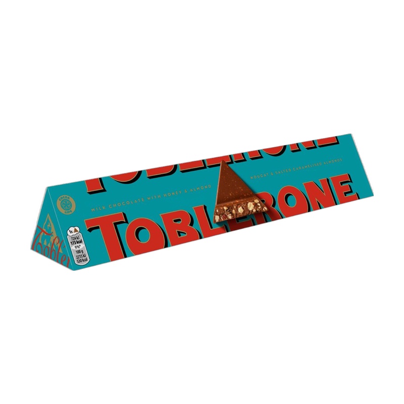 ШОКОЛАД TOBLERONE МОЛОЧНЫЙ МЕДОВО-МИНДАЛЬНАЯ НУГА 360Г