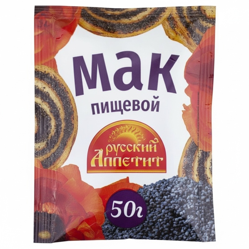 МАК ПИЩЕВОЙ РУССКИЙ АППЕТИТ 50Г