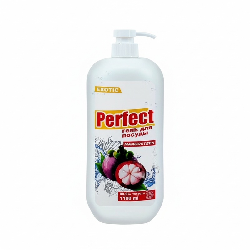ГЕЛЬ ДЛЯ МЫТЬЯ ПОСУДЫ PERFECT MANGOSTEEN 1100МЛ