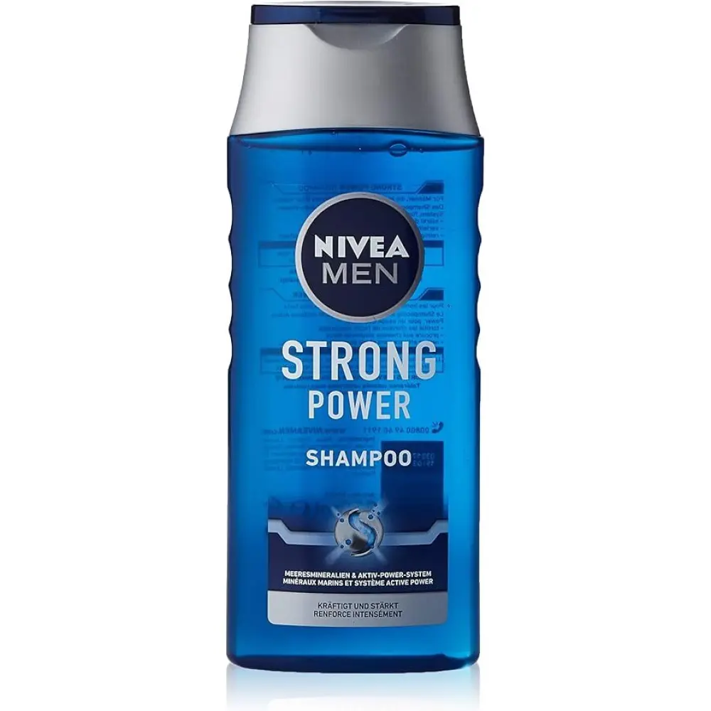 ШАМПУНЬ NIVEA MEN STRONG POWER С МОРСКИМИ МИНЕРАЛАМИ 250МЛ