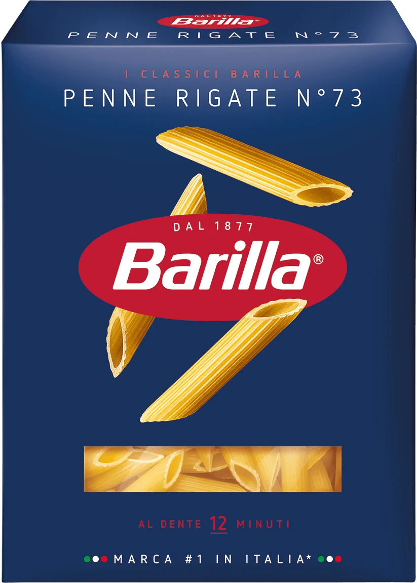 ПАСТА BARILLA PENNE RIGATE 450Г