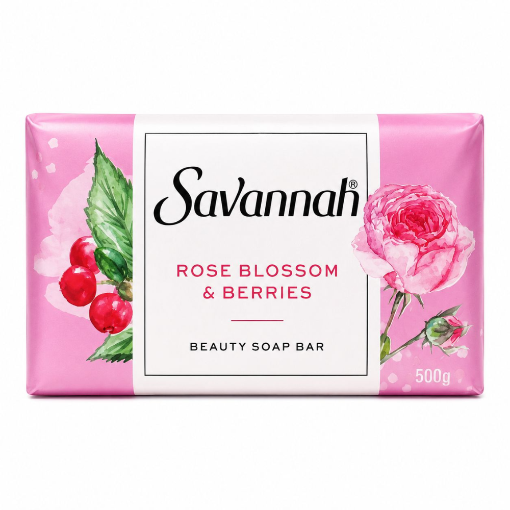 МЫЛО SAVANNAH MOMENTS ROSE BLOSSOM&BERRIES 150Г
