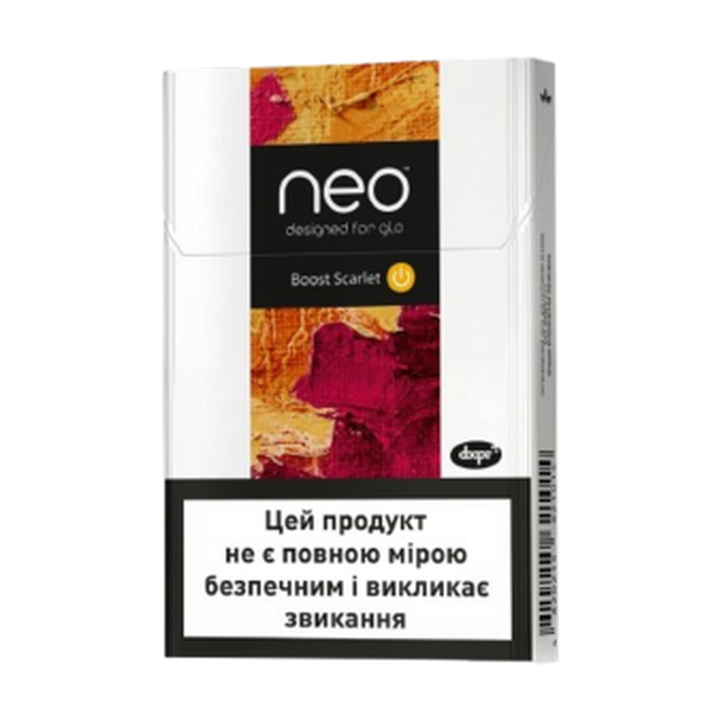 ТАБАЧНЫЕ СТИКИ NEO DEMI BOOST SCARLET