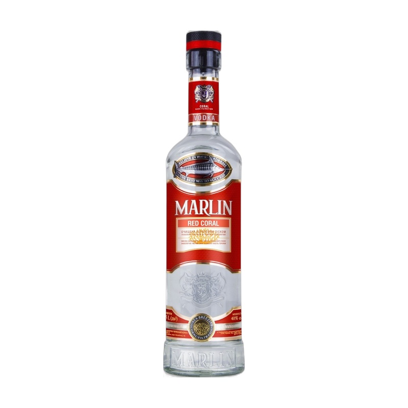 ВОДКА MARLIN RED CORAL 40% 0,7Л