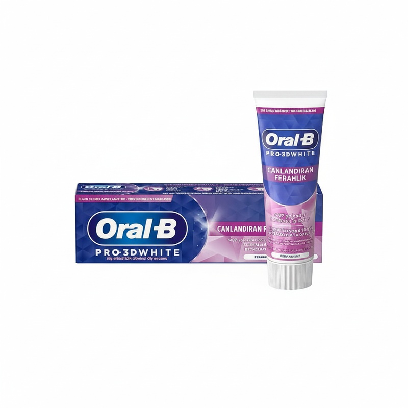 ПАСТА ЗУБНАЯ ORAL-B PRO-3D WHITE БОДРЯЩАЯ СВЕЖЕСТЬ 75МЛ