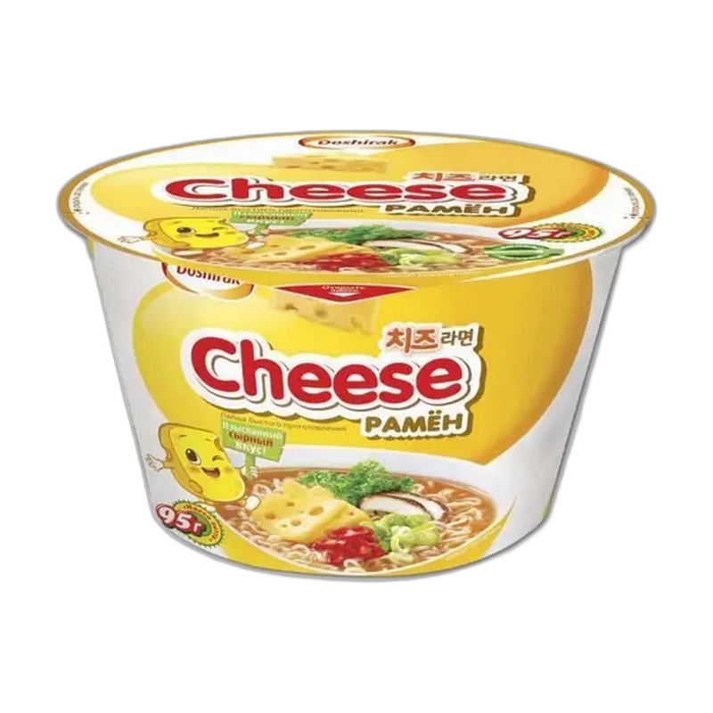 ЛАПША ДОШИРАК CHEESE РАМЕН С СЫРОМ 110Г