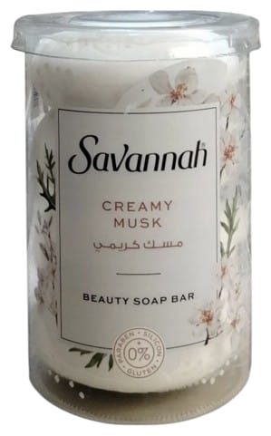 МЫЛО SAVANNAH CREAMY MUSK 4Х100Г ПЭТ