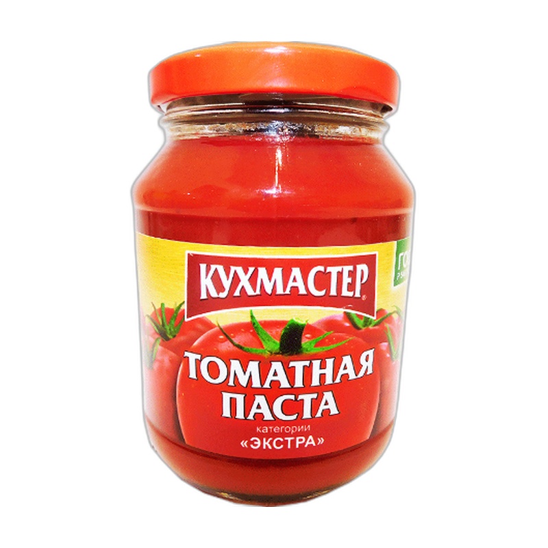ТОМАТНАЯ ПАСТА КУХМАСТЕР ЭКСТРА 270Г СТ/Б