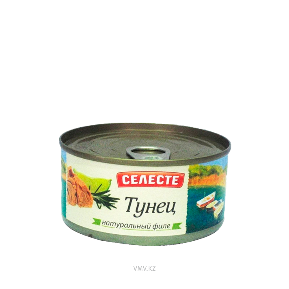 ТУНЕЦ CELESTE ФИЛЕ НАТУРАЛЬНЫЙ 140Г