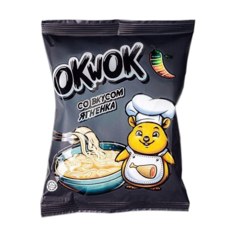 ЛАПША OKWOK ЯГНЕНОК 90Г