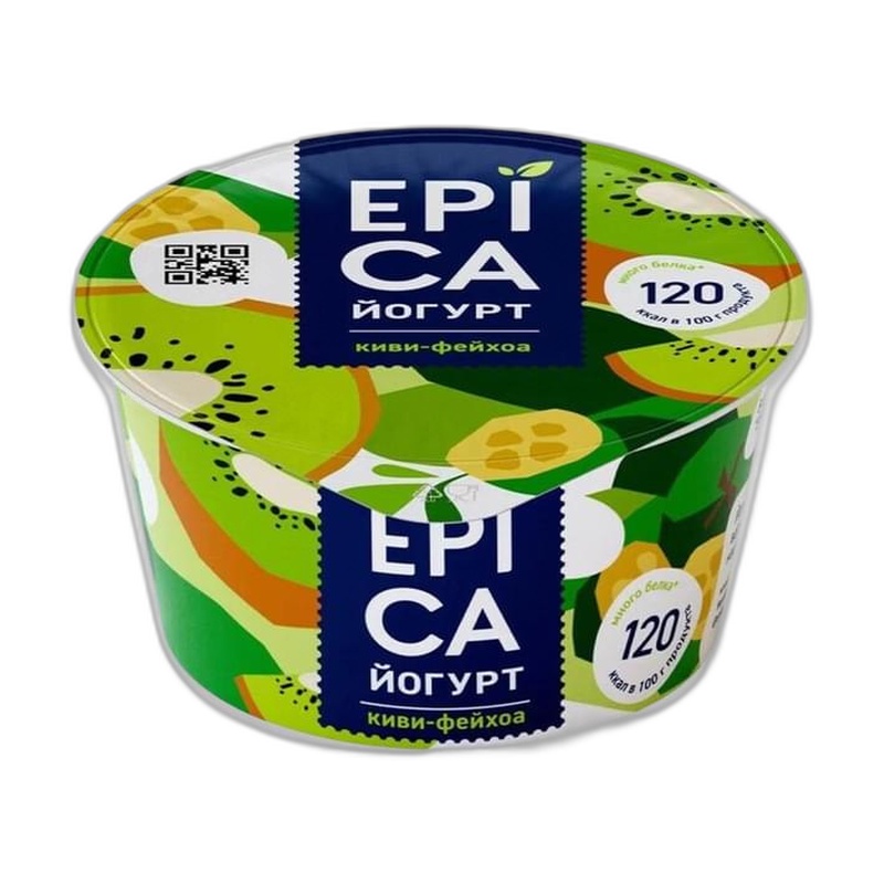 ЙОГУРТ ЕРIСА КИВИ ФЕЙХОА 4,8% 130Г