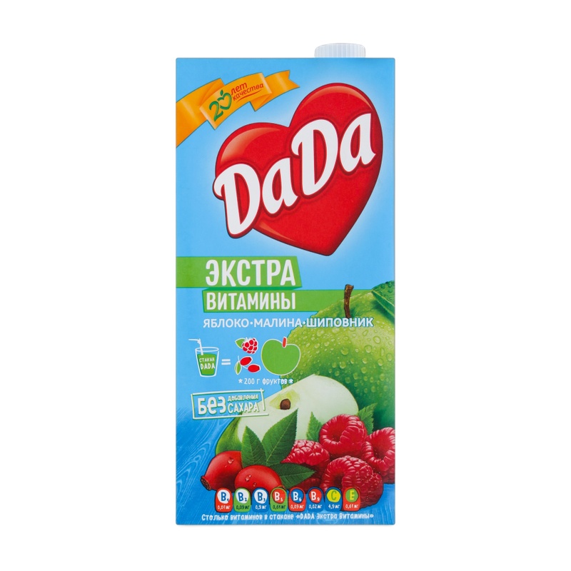 СОК DADA МАЛИНА ШИПОВНИК 0,95Л Т/П
