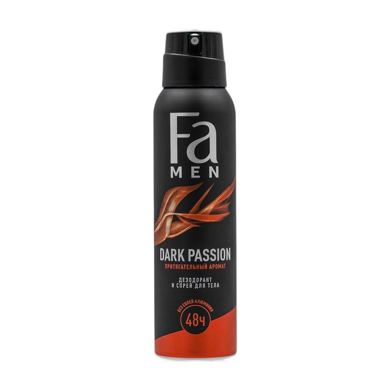 ДЕЗОДОРАНТ-СПРЕЙ FA MEN DARK PASSION 150МЛ
