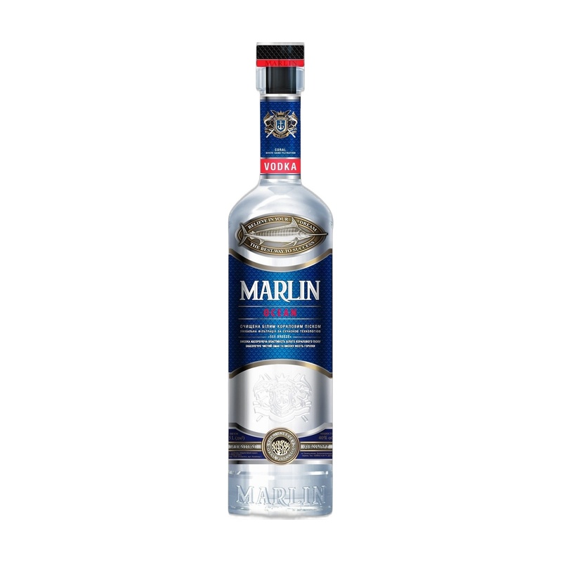 ВОДКА MARLIN OCEAN 40% 0,5Л