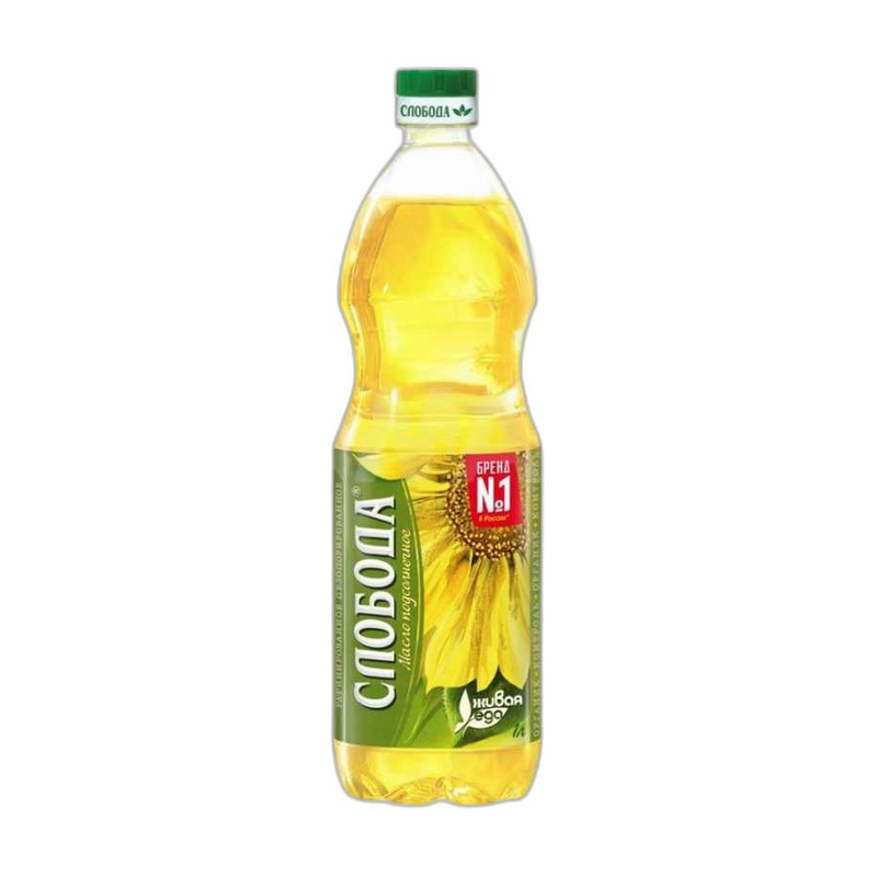 МАСЛО ПОДСОЛНЕЧНОЕ СЛОБОДА 1Л