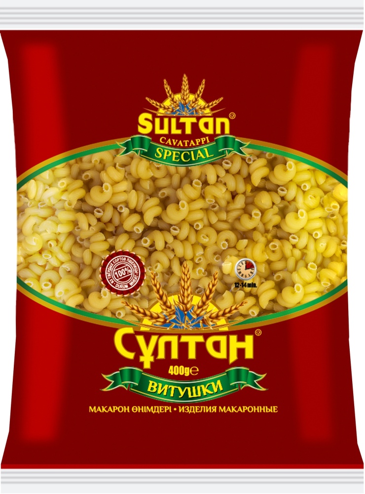 МАКАРОНЫ СУЛТАН ВИТУШКИ 400Г