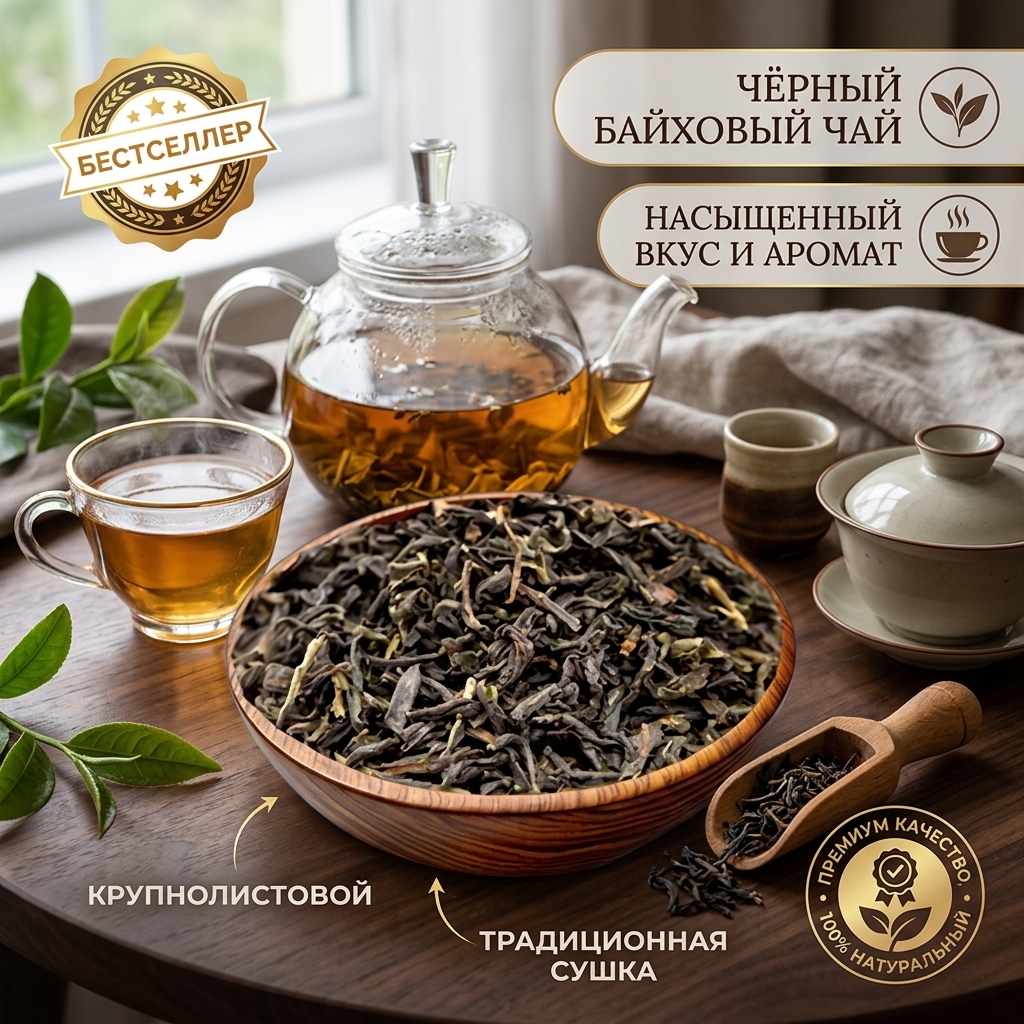 ЧАЙ ЧЕРНЫЙ "ОСМАНТУС"