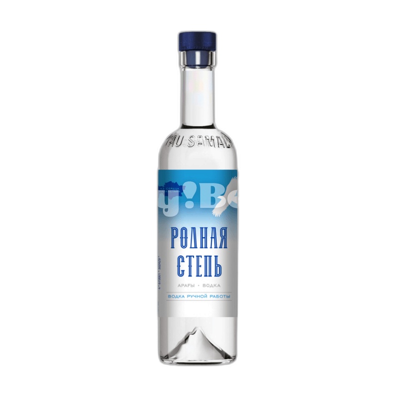 ВОДКА РОДНАЯ СТЕПЬ 38% 0,45Л