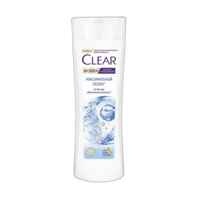 ШАМПУНЬ CLEAR WOMAN МАКСИМАЛЬНЫЙ ОБЪЕМ 380МЛ