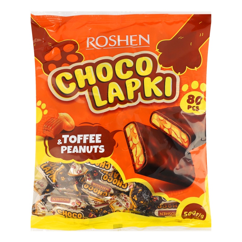 КОНФЕТЫ ROSHEN ШОКОЛАПКИ 500Г