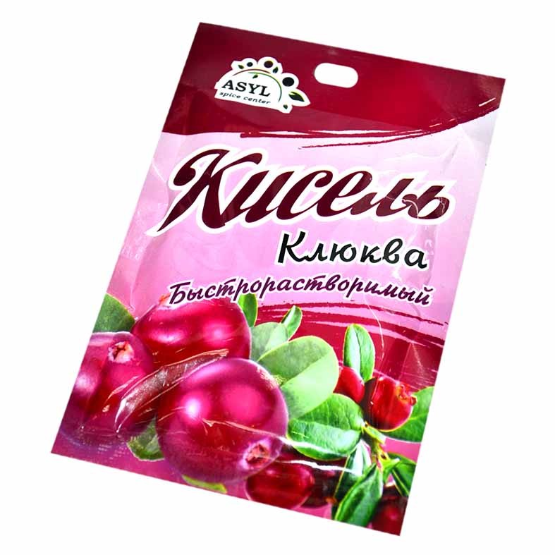 КИСЕЛЬ ASYL БЫСТРОРАСТВОРИМЫЙ КЛЮКВА 90Г