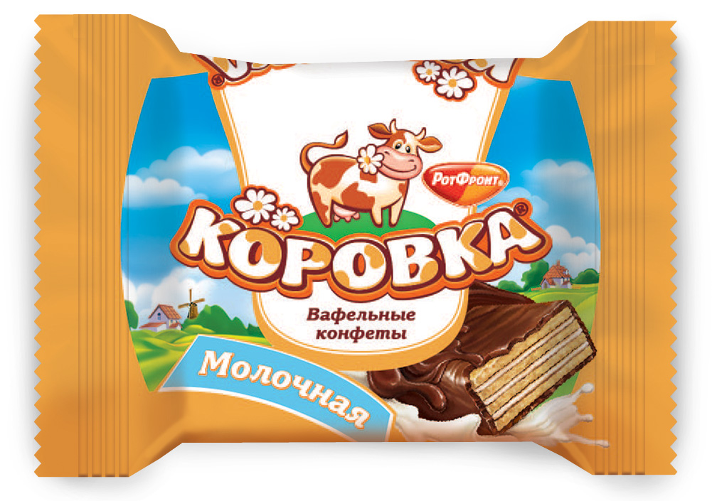 КОНФЕТЫ ОК ВАФЕЛЬНЫЕ МОЛОЧНАЯ ВЕС