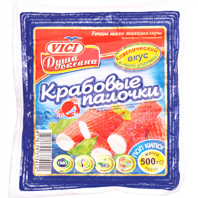ПАЛОЧКИ КРАБОВЫЕ VICI СУРИМИ 500Г