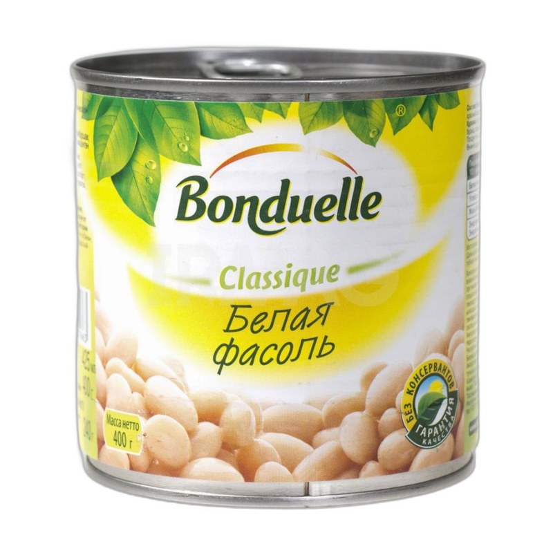 ФАСОЛЬ BONDUELLE БЕЛАЯ 425МЛ