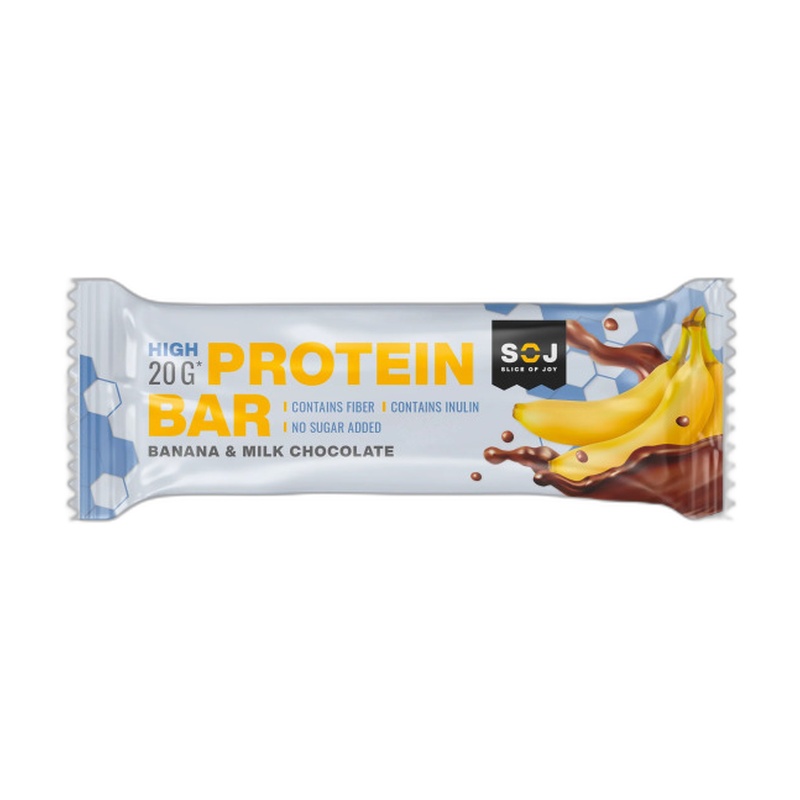 БАТОНЧИК ПРОТЕИНОВЫЙ SOJ PROTEIN БАНАН 50Г